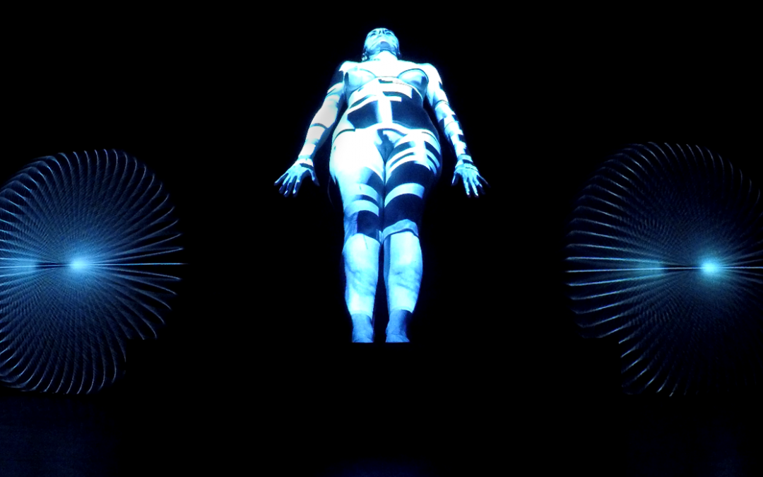 BodyQuake, a still image from the performance