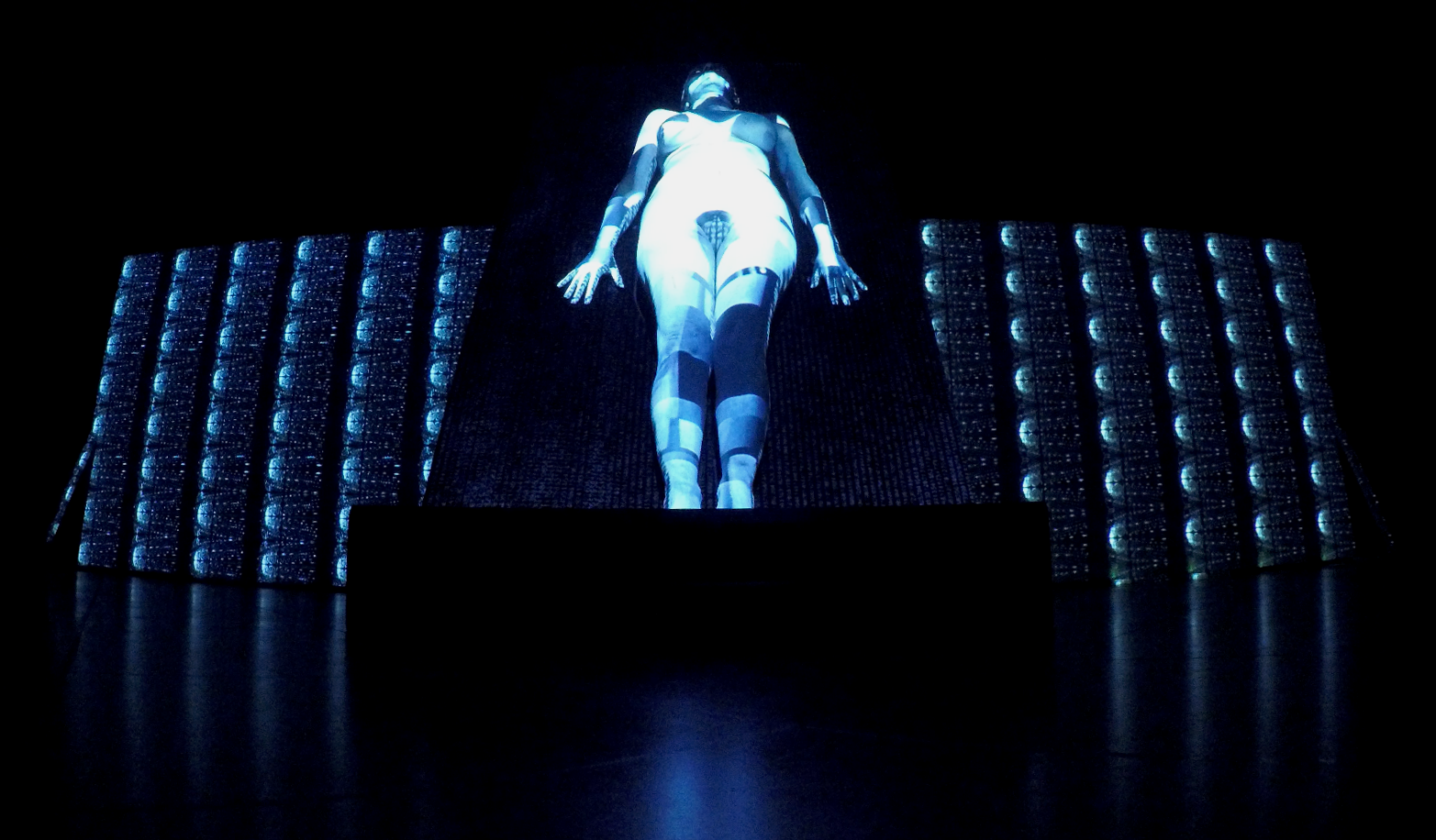 BodyQuake, a still image from the performance, 3 BodyQuake, a still image from the performance, 3